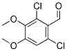 2,6-DICHLORO-3,4-DIMETHOXYBENZALDEHYDE Struktur