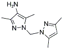 1-(3,5-DIMETHYL-PYRAZOL-1-YLMETHYL)-3,5-DIMETHYL-1H-PYRAZOL-4-YLAMINE Struktur