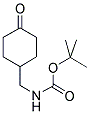 (4-OXO-CYCLOHEXYLMETHYL)-CARBAMIC ACID TERT-BUTYL ESTER Struktur