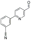 3-(5-FORMYL-PYRIDIN-2-YL)-BENZONITRILE Struktur