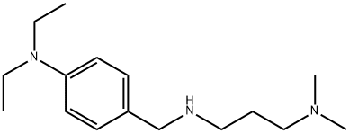 N-(4-DIETHYLAMINO-BENZYL)-N',N'-DIMETHYL-PROPANE-1,3-DIAMINE Struktur