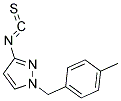 3-ISOTHIOCYANATO-1-(4-METHYL-BENZYL)-1H-PYRAZOLE Struktur