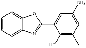 4-AMINO-2-BENZOOXAZOL-2-YL-6-METHYL-PHENOL Struktur