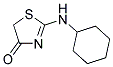 2-CYCLOHEXYLAMINO-THIAZOL-4-ONE Struktur