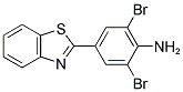 4-(1,3-BENZOTHIAZOL-2-YL)-2,6-DIBROMOANILINE Struktur