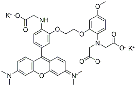 RHODZIN(TM)-3, DIPOTASSIUM SALT Struktur