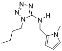 1-BUTYL-N-((1-METHYL-1H-PYRROL-2-YL)METHYL)-1H-TETRAZOL-5-AMINE Struktur