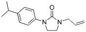 1-ALLYL-3-(4-ISOPROPYLPHENYL)IMIDAZOLIDIN-2-ONE Struktur