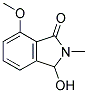 3-HYDROXY-7-METHOXY-2-METHYL-1-ISOINDOLINONE Struktur