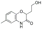 2-(2-HYDROXY-ETHYL)-6-METHYL-4H-BENZO[1,4]OXAZIN-3-ONE Struktur