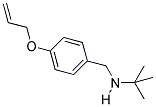 N-[4-(ALLYLOXY)BENZYL]-N-(TERT-BUTYL)AMINE Struktur