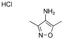 3,5-DIMETHYL-ISOXAZOL-4-YLAMINE HYDROCHLORIDE Struktur