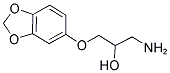 1-AMINO-3-(1,3-BENZODIOXOL-5-YLOXY)PROPAN-2-OL Struktur