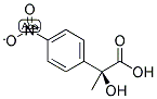 (S)-2-HYDROXY-2-METHYL(4-NITROBENZENE)ACETIC ACID Struktur