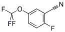 2-FLUORO-5-(TRIFLUOROMETHOXY)BENZONITRILE Struktur