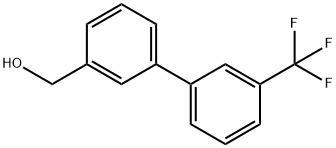 (3'-TRIFLUOROMETHYLBIPHENYL-3-YL)-METHANOL Struktur