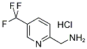 C-(5-TRIFLUOROMETHYL-PYRIDIN-2-YL)METHYLAMINE HYDROCHLORIDE Struktur