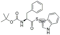 BOC-L-PHENYLALANINE 3-THIOINDOXYL ESTER Struktur