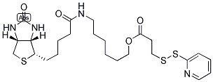 N-[6-(BIOTINAMIDO)-HEXYL]-3-(2-PYRIDYLDITHIO)PROPIONANATE Struktur