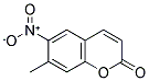 7-METHYL-6-NITROCOUMARIN Struktur