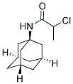 N-1-ADAMANTYL-2-CHLOROPROPANAMIDE Struktur