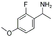 1-(2'-FLUORO-4'-METHOXYPHENYL)ETHYLAMINE Struktur