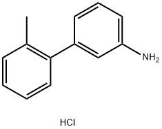 2'-METHYL-BIPHENYL-3-YLAMINE HYDROCHLORIDE Struktur