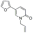 1-ALLYL-5-(2-FURYL)PYRIDIN-2(1H)-ONE Struktur