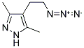 3,5-DIMETHYL-4'-(2-AZIDOETHYL)-1H-PYRAZOLE Struktur