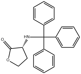 N-TRITYL-D-HOMOSERINE LACTONE Struktur