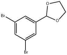 2-(3,5-DIBROMO-PHENYL)-[1,3]DIOXOLANE Struktur