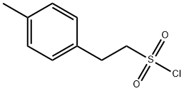 2-P-TOLYL-ETHANESULFONYL CHLORIDE Struktur