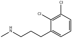 [3-(2,3-DICHLORO-PHENYL)-PROPYL]-METHYL-AMINE Struktur