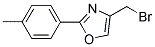 4-BROMOMETHYL-2-P-TOLYL-OXAZOLE Struktur