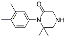 1-(3,4-DIMETHYLPHENYL)-6,6-DIMETHYLPIPERAZIN-2-ONE Struktur