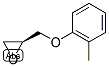 (2S)-2-[(2-METHYLPHENOXY)METHYL]OXIRANE Struktur