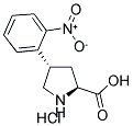 (+/-)-TRANS-4-(2-NITROPHENYL)PYRROLIDINE-3-CARBOXYLIC ACID HYDROCHLORIDE