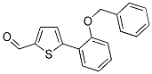 5-[2-(BENZYLOXY)PHENYL]-2-THIOPHENECARBALDEHYDE Struktur