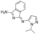 (1E)-1-[(1-ISOPROPYL-1H-PYRAZOL-5-YL)IMINO]-1H-ISOINDOL-3-AMINE Struktur