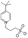 3-(4-TERT-BUTYL-1-PYRIDINO)-1-PROPANE SULFONATE Struktur