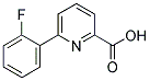 6-(2-FLUOROPHENYL)PYRIDINE-2-CARBOXYLIC ACID Struktur