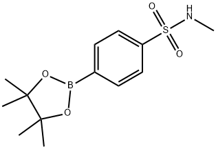 N-METHYL-4-BENZENESULFONAMIDEBORONIC ACID PINACOL ESTER, 1073353-47-5, 結(jié)構(gòu)式