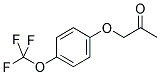 1-(4-TRIFLUOROMETHOXYPHENOXY)-2-PROPANONE Struktur