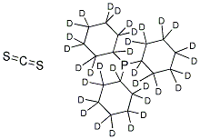 TRICYCLOHEXYL-D33-PHOSPHINE CARBON DISULFIDE COMPLEX Struktur