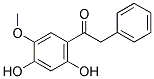 2',4'-DIHYDROXY-5'-METHOXY-2-PHENYLACETOPHENONE Struktur