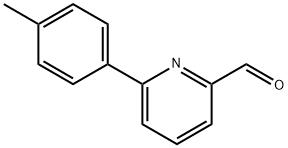 6-(4-METHYLPHENYL)PYRIDINE-2-CARBALDEHYDE Struktur