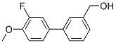 (3'-FLUORO-4'-METHOXYLBIPHENYL-3-YL)-METHANOL Struktur