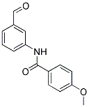 N-(3-FORMYLPHENYL)-4-METHOXYBENZAMIDE Struktur