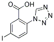 5-IODO-2-(1H-TETRAZOL-1-YL)BENZOIC ACID Struktur