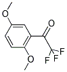 2',5'-DIMETHOXY-2,2,2-TRIFLUOROACETOPHENONE Struktur